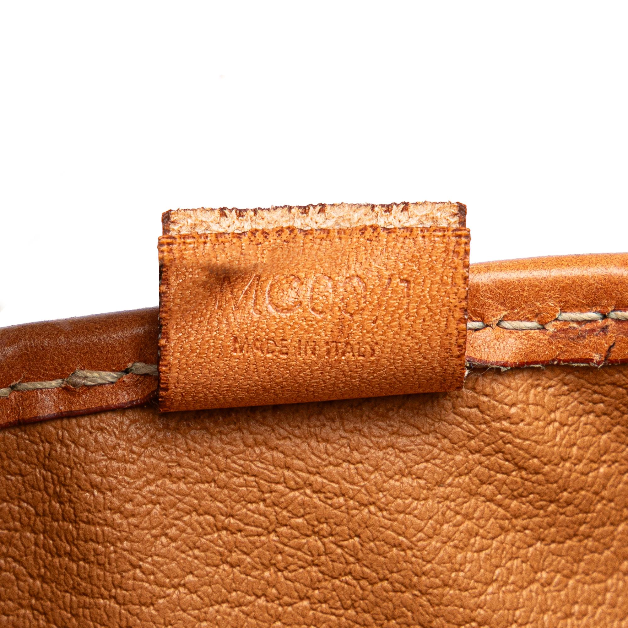 Celine Macadam Coated Canvas Clutch
