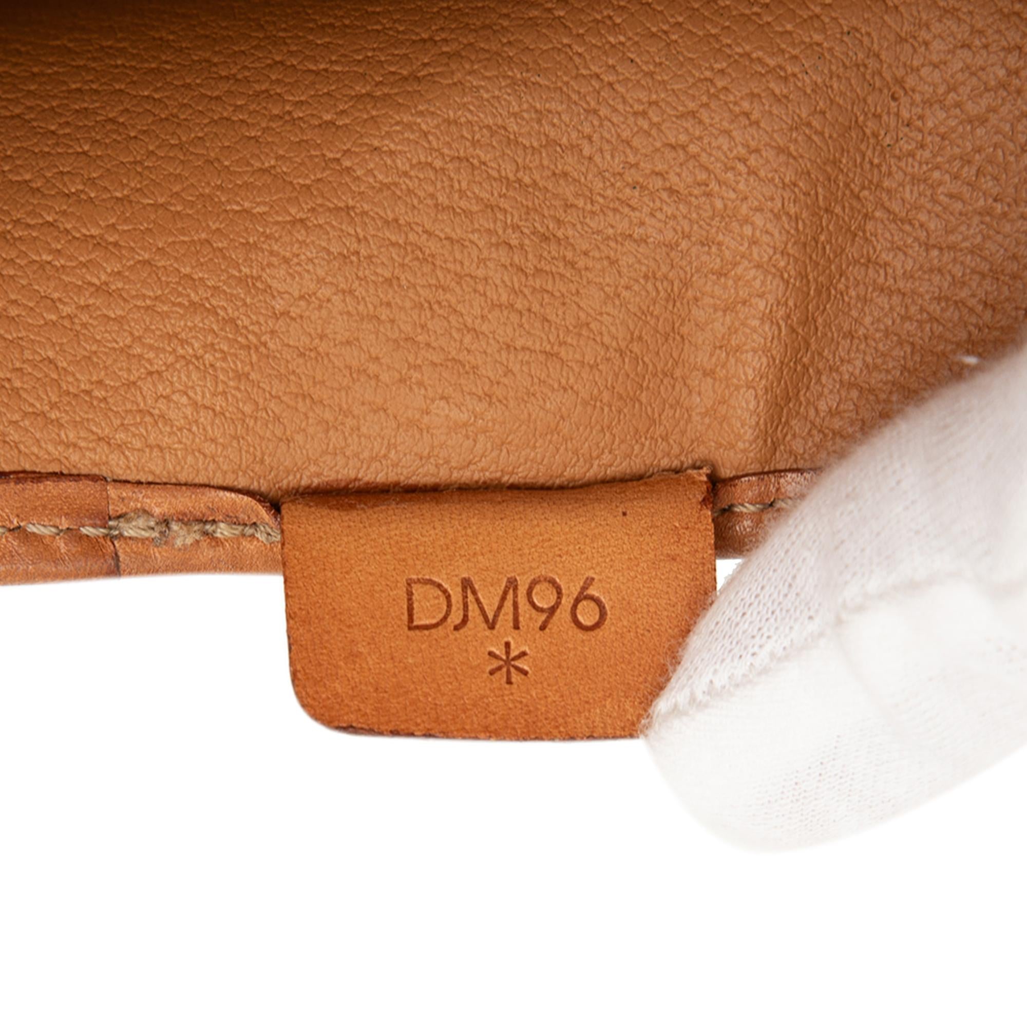 Celine Macadam Coated Canvas Clutch