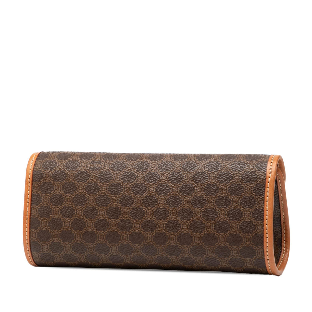 Celine Macadam Coated Canvas Clutch