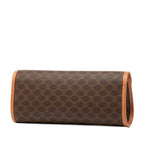 Celine Macadam Coated Canvas Clutch