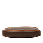 Celine Macadam Coated Canvas Clutch