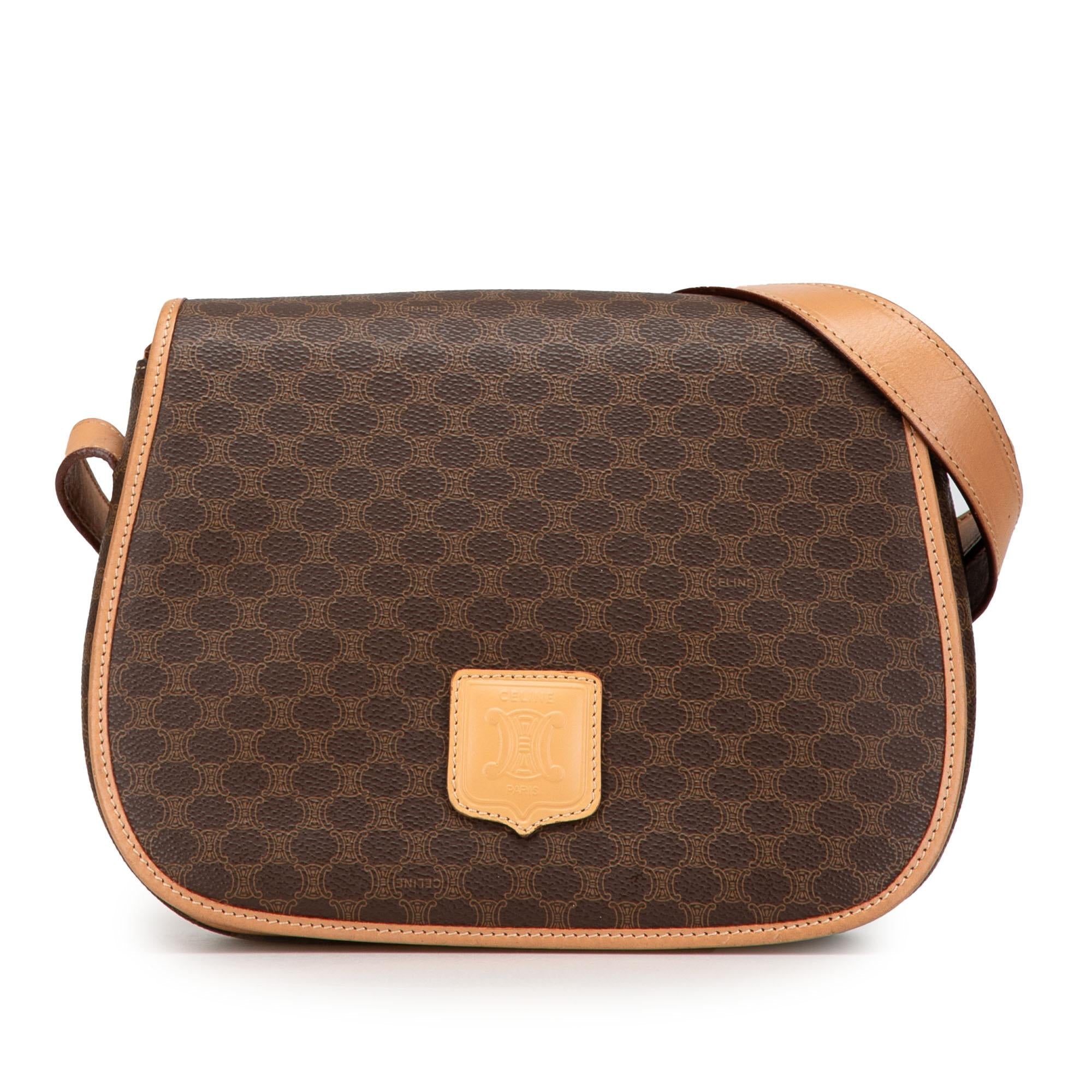 Celine Macadam Coated Canvas Crossbody (SHG-rLADm3)