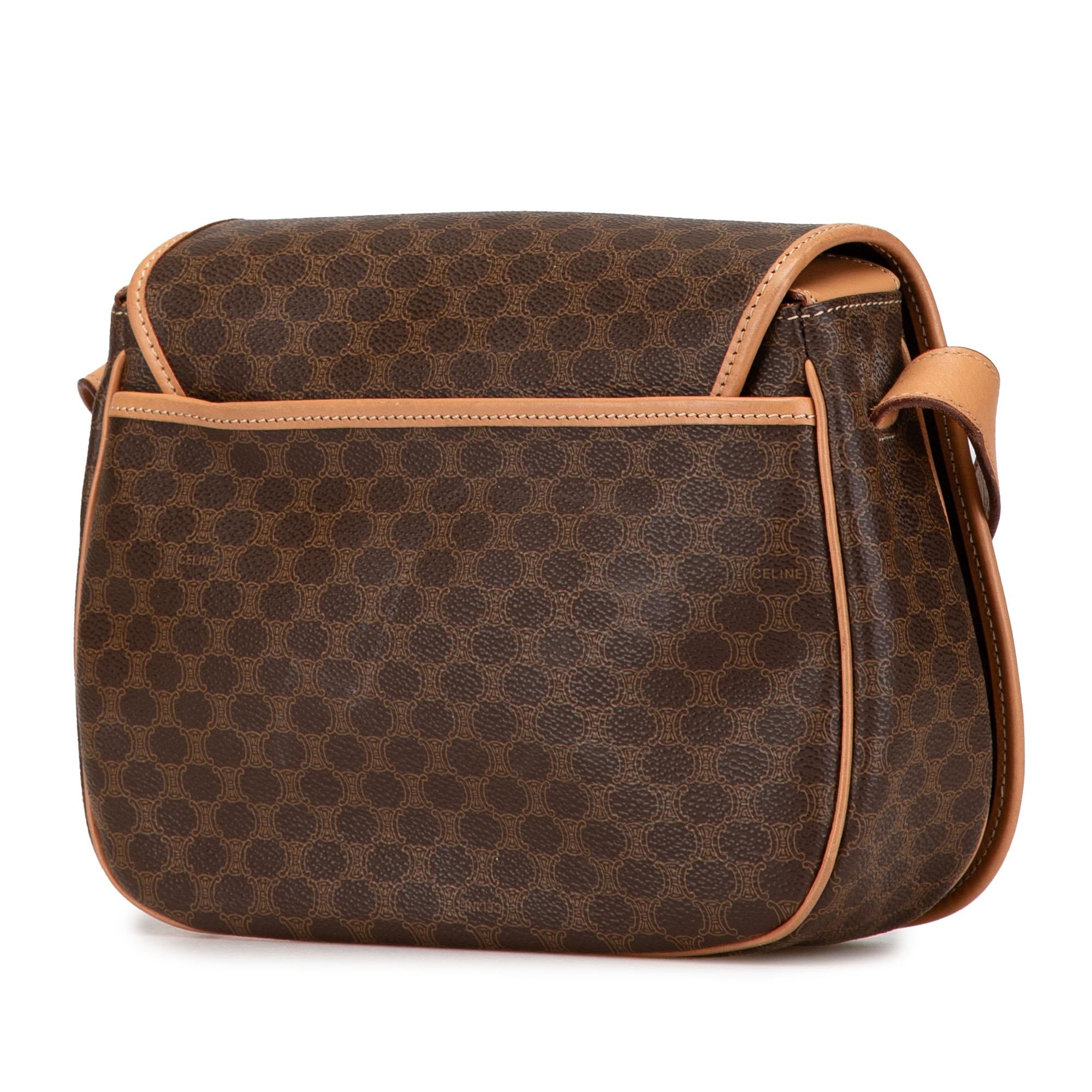 Celine Macadam Coated Canvas Crossbody (SHG-rLADm3)