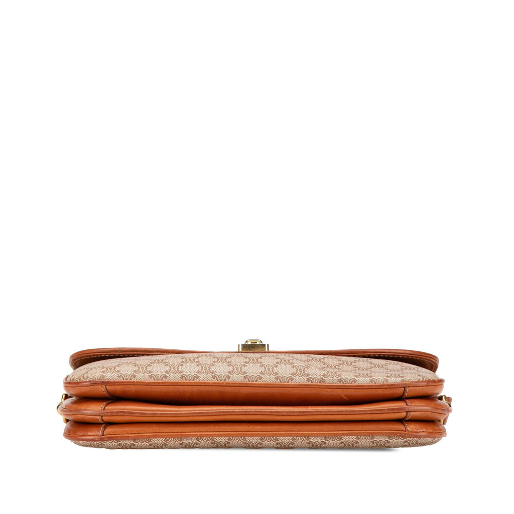 Celine Macadam Coated Canvas Crossbody