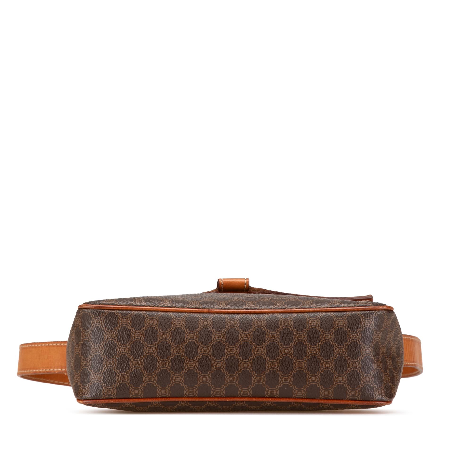 Celine Macadam Coated Canvas Crossbody