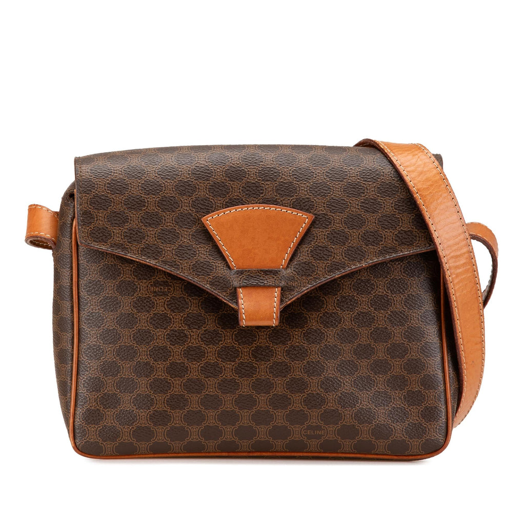 Celine Macadam Coated Canvas Crossbody
