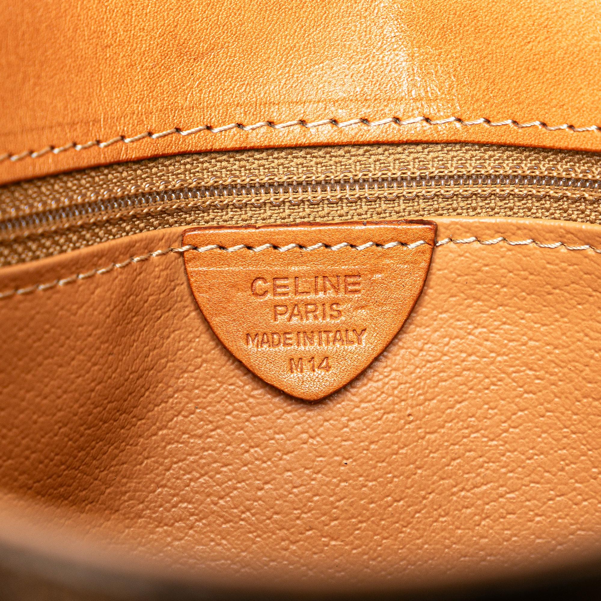 Celine Macadam Coated Canvas Crossbody