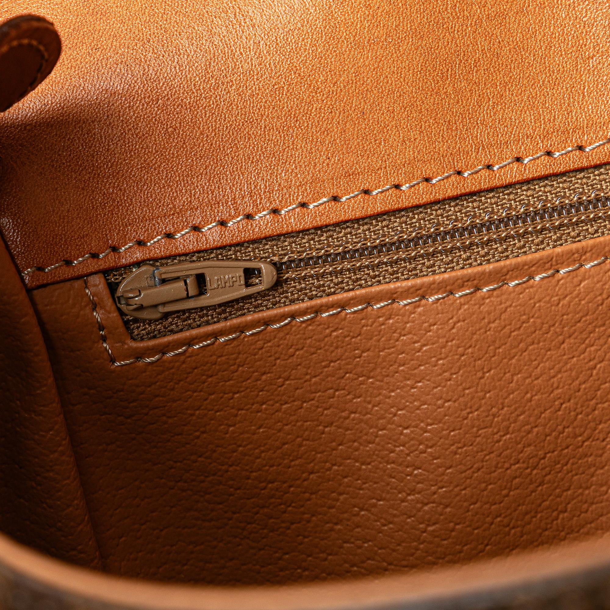 Celine Macadam Coated Canvas Crossbody