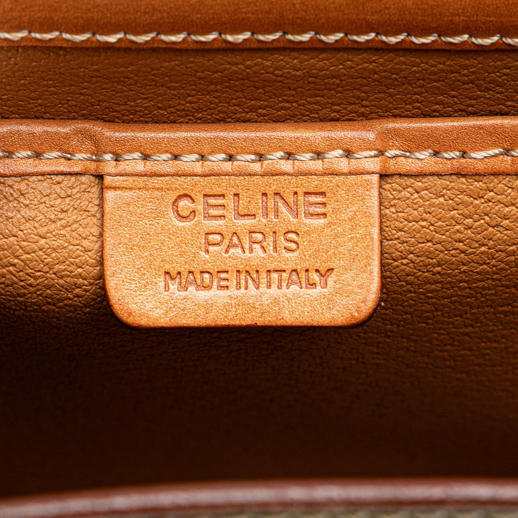 Celine Macadam Coated Canvas Crossbody