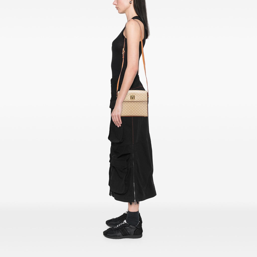 Celine Macadam Coated Canvas Crossbody