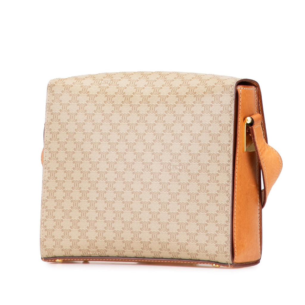Celine Macadam Coated Canvas Crossbody