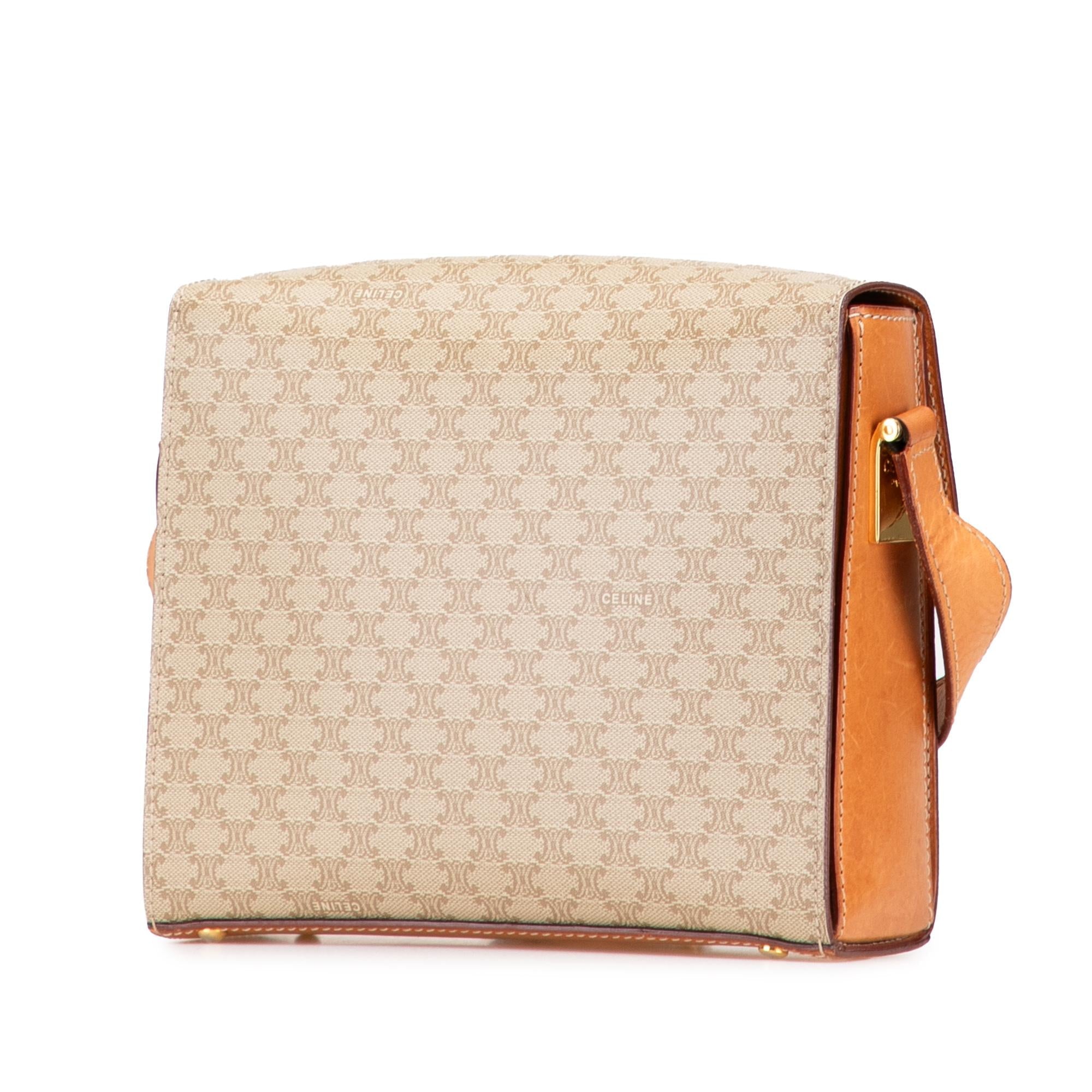 Celine Macadam Coated Canvas Crossbody