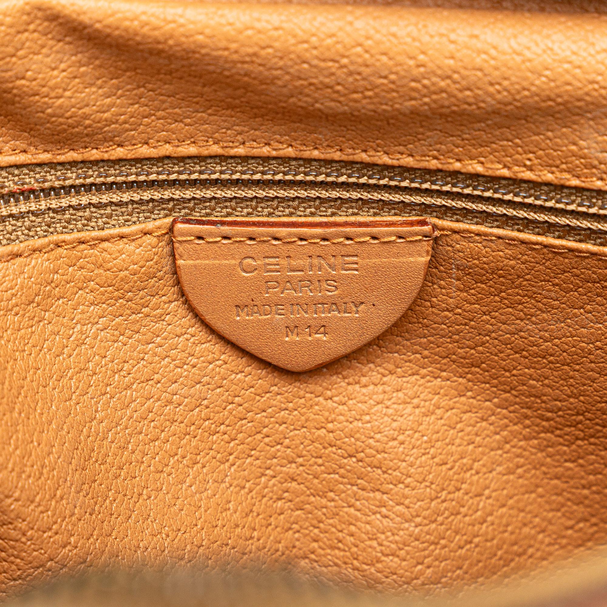 Celine Macadam Coated Canvas Crossbody