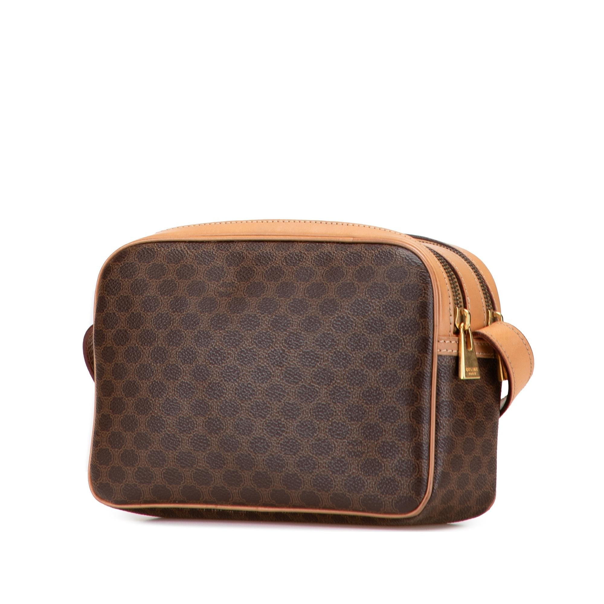 Celine Macadam Coated Canvas Crossbody