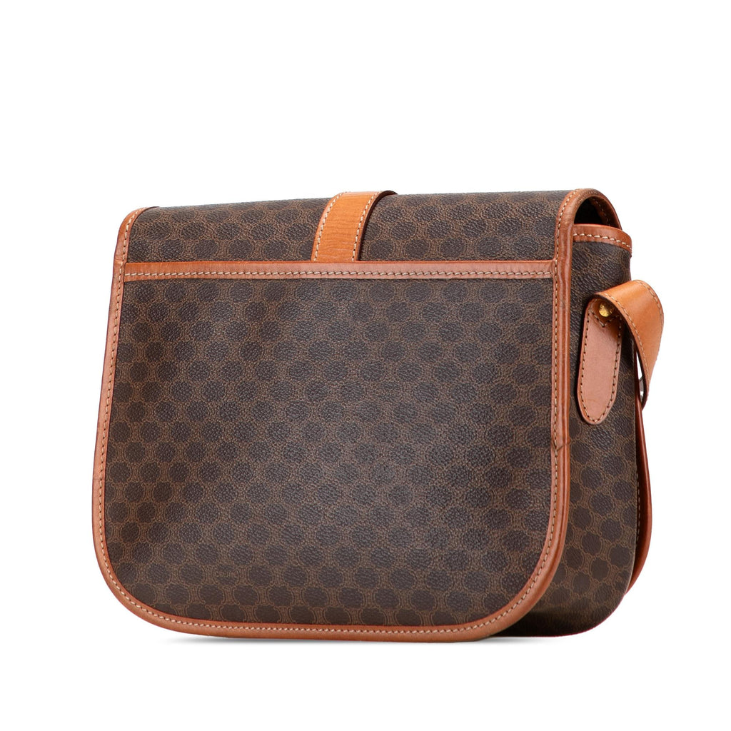 Celine Macadam Coated Canvas Crossbody