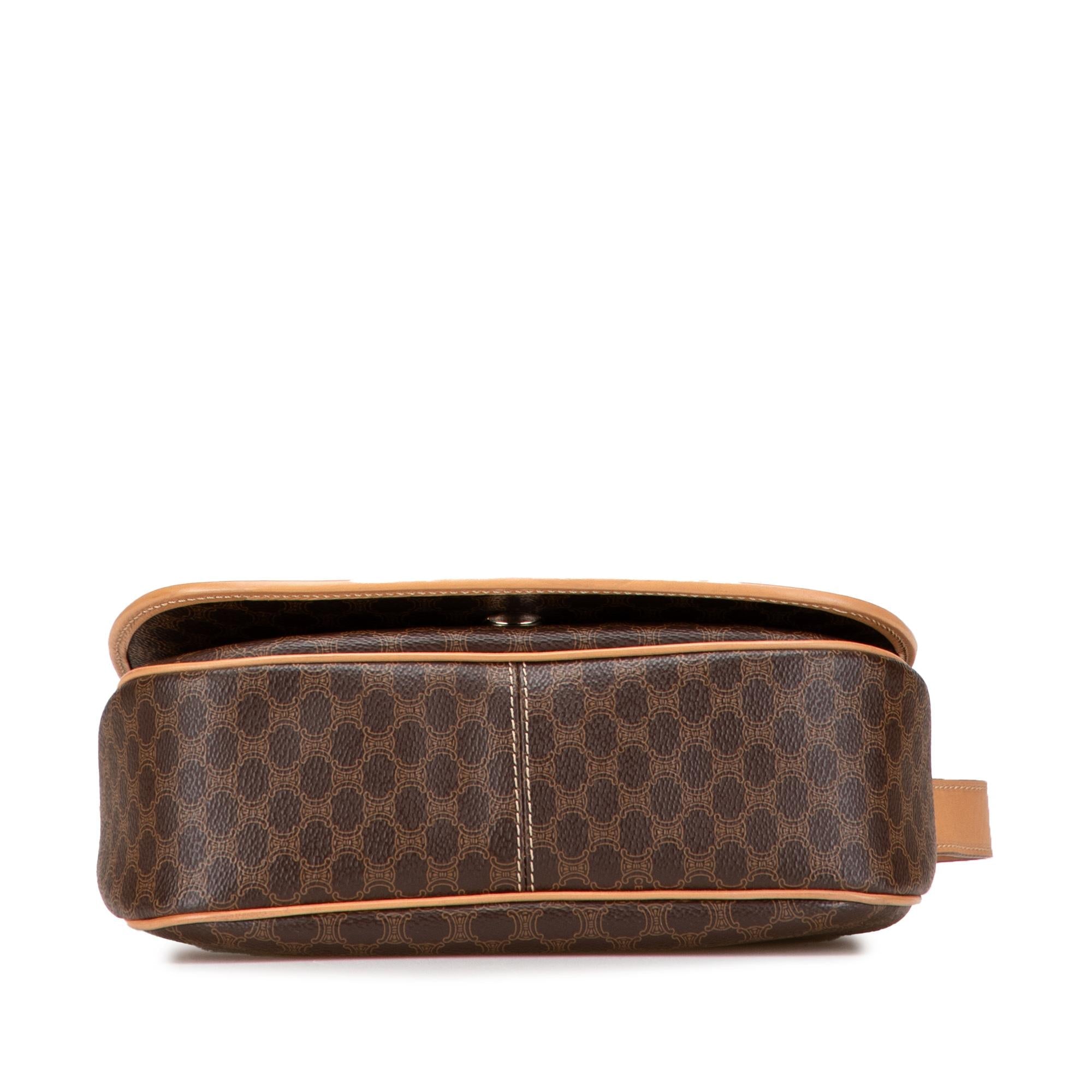 Celine Macadam Coated Canvas Crossbody