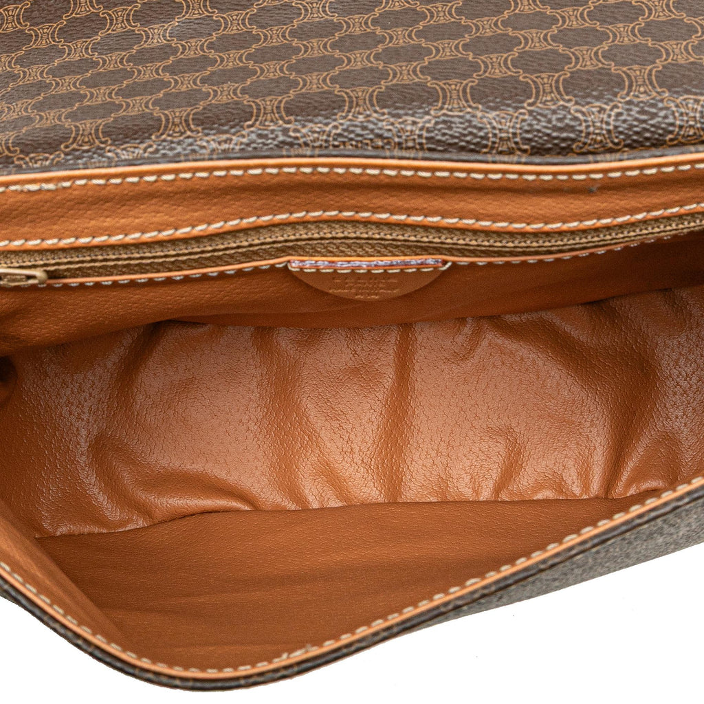 Celine Macadam Coated Canvas Crossbody