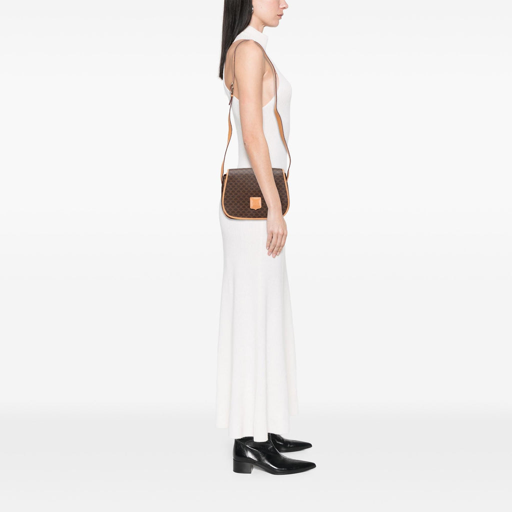 Celine Macadam Coated Canvas Crossbody