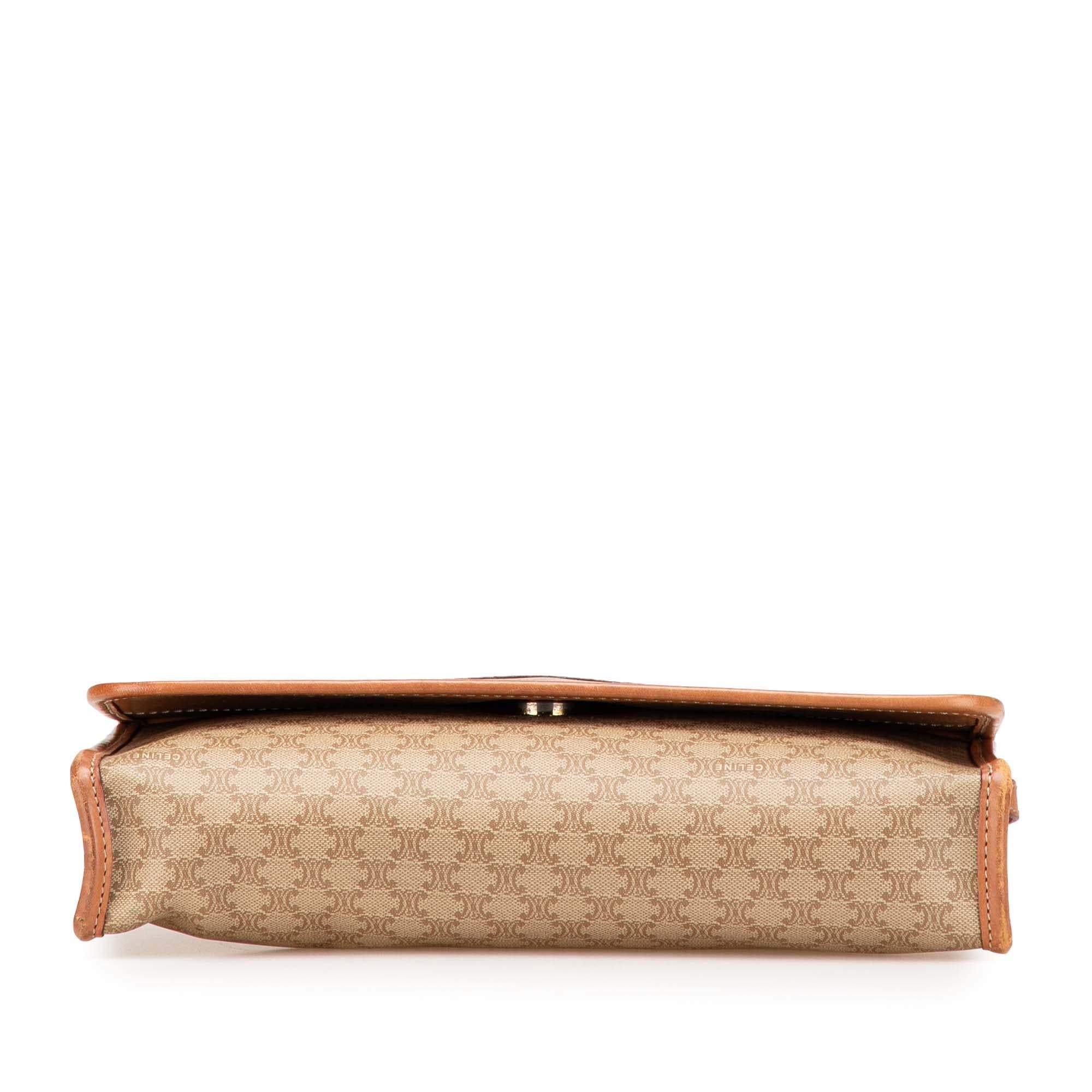 Celine Macadam Coated Canvas Crossbody