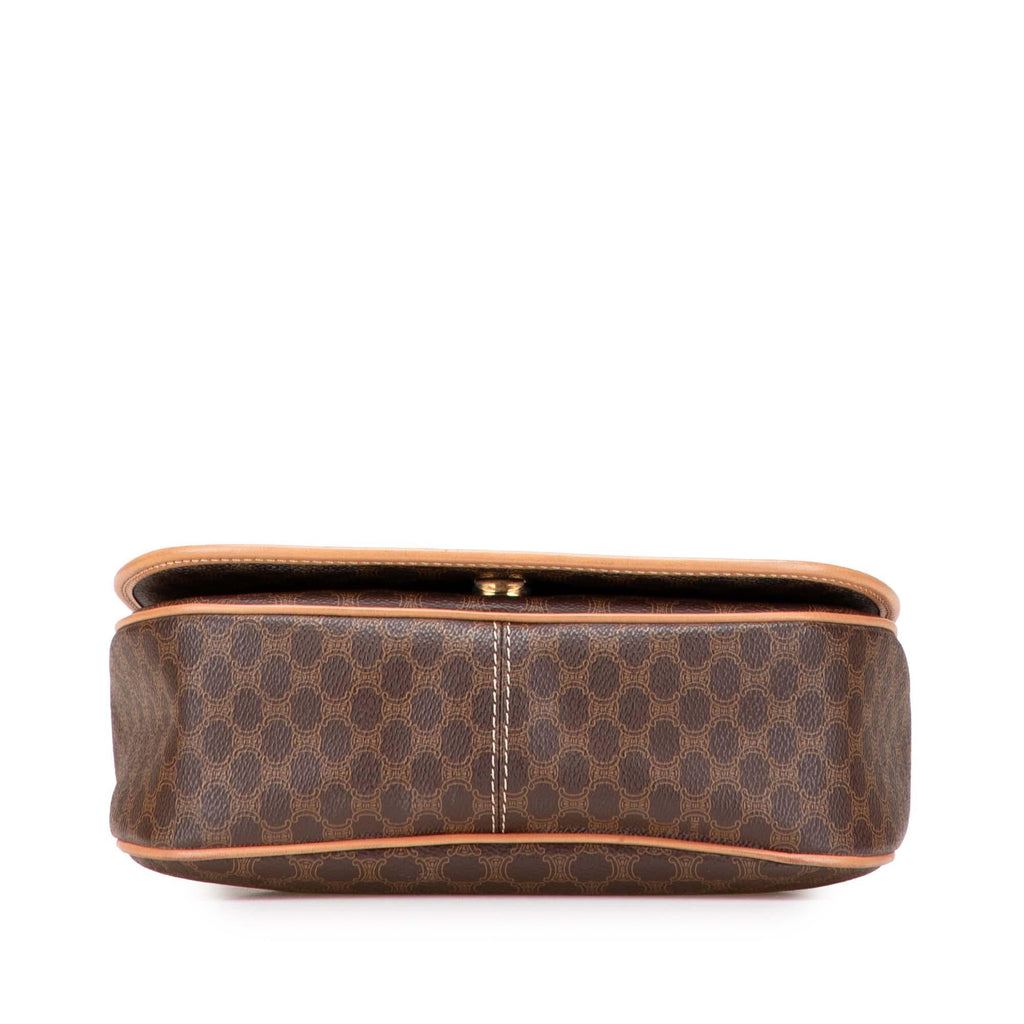 Celine Macadam Coated Canvas Crossbody