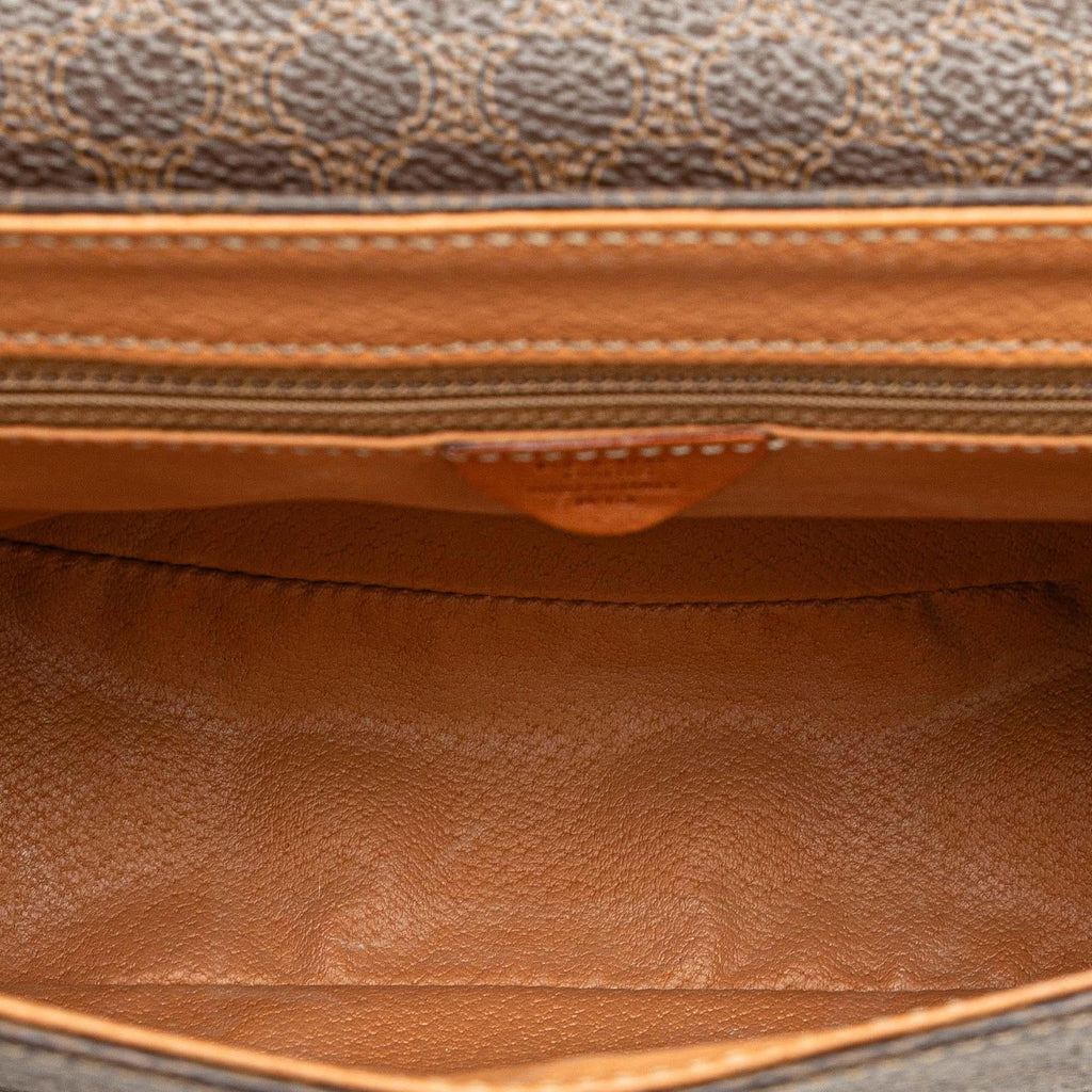 Celine Macadam Coated Canvas Crossbody