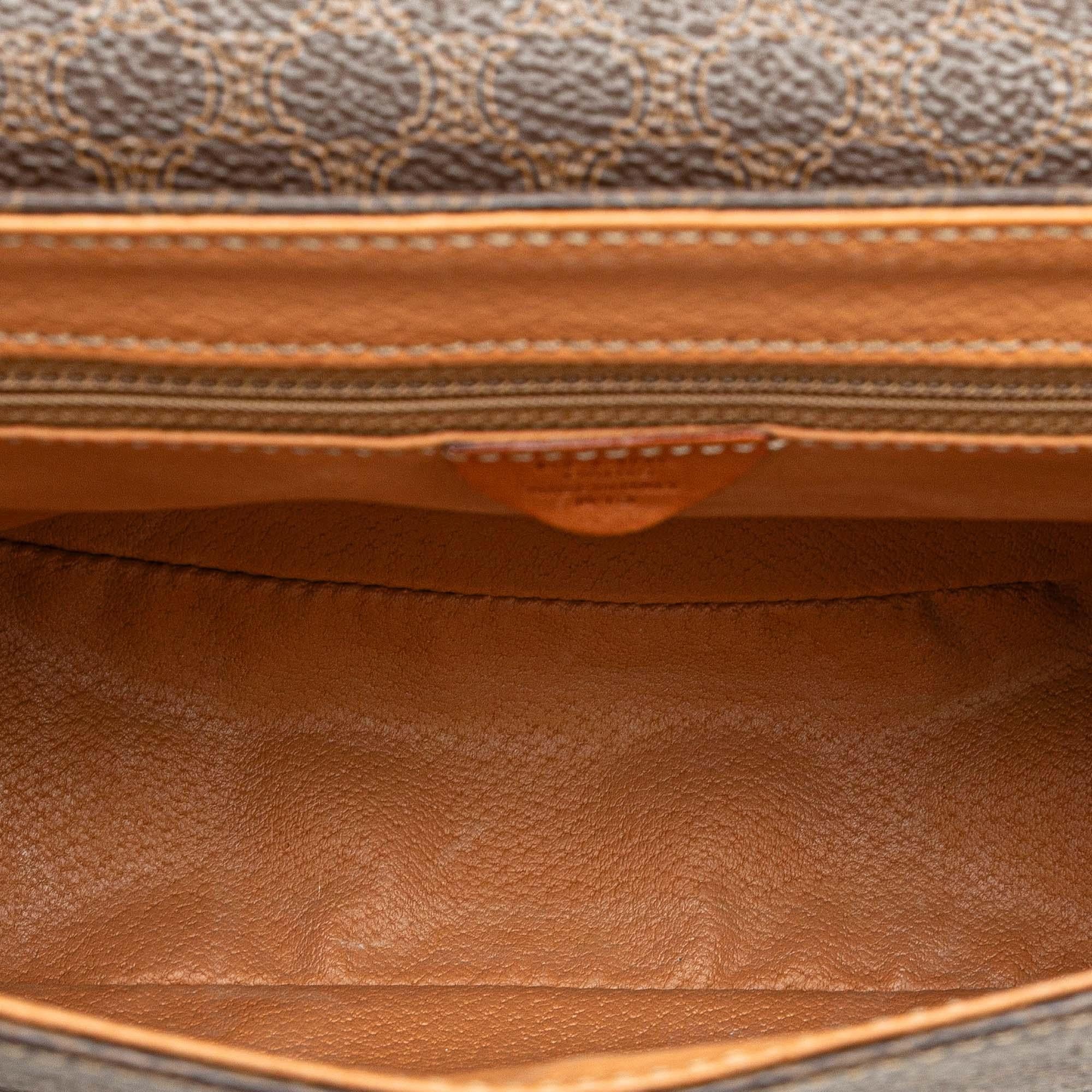 Celine Macadam Coated Canvas Crossbody
