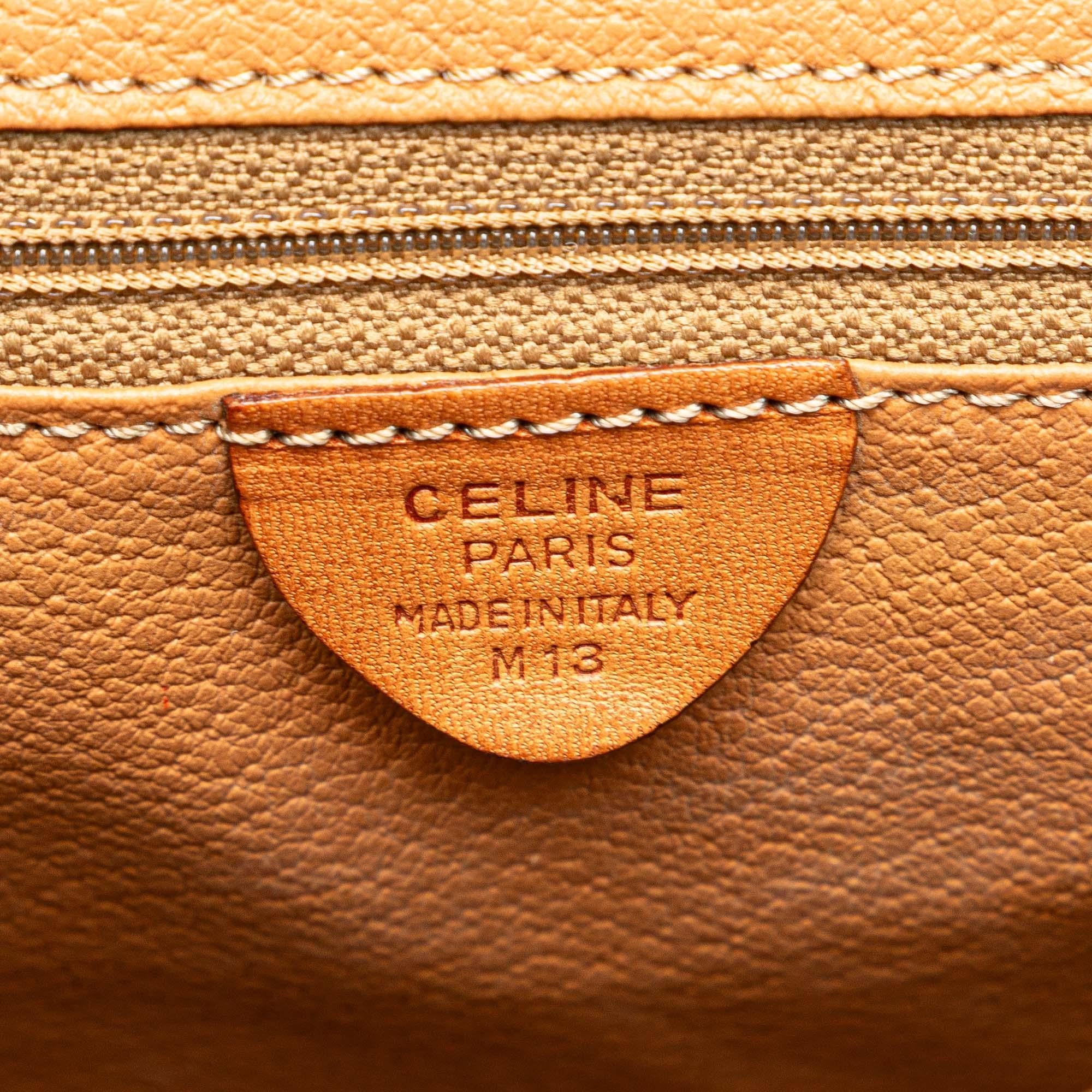 Celine Macadam Coated Canvas Crossbody