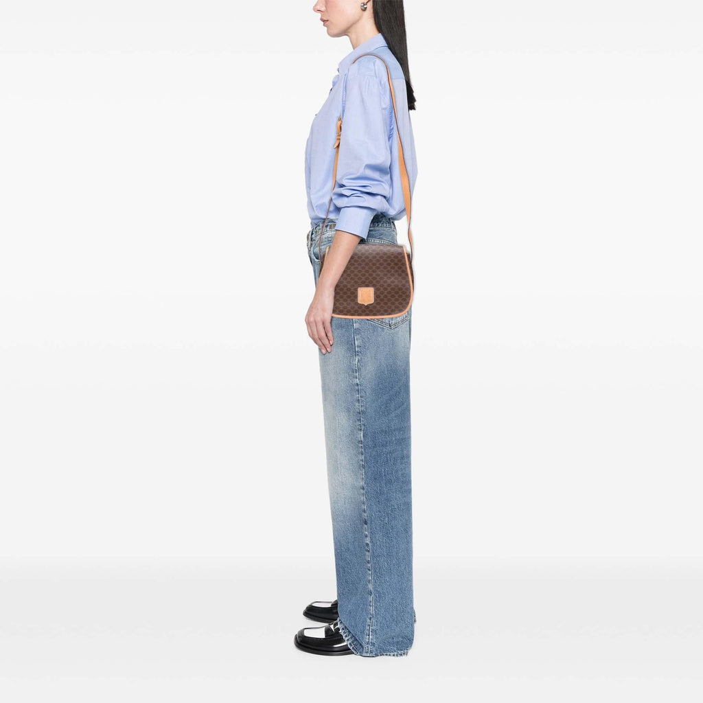 Celine Macadam Coated Canvas Crossbody