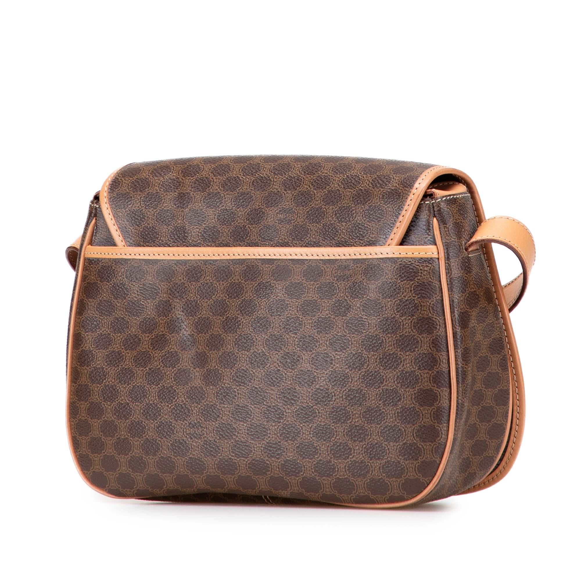 Celine Macadam Coated Canvas Crossbody