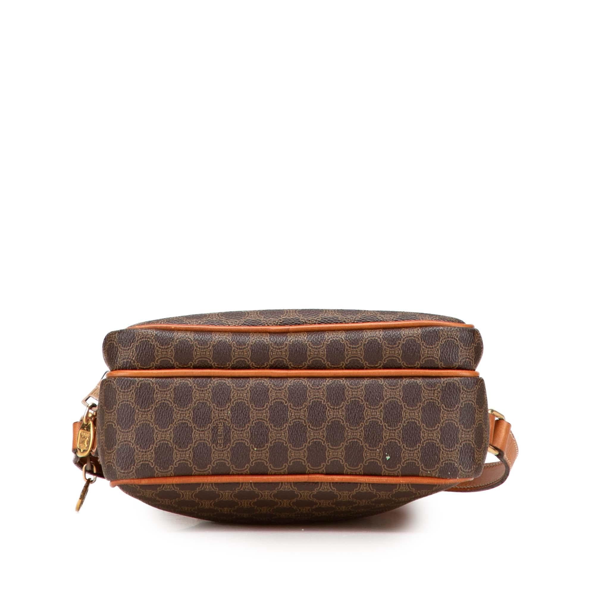 Celine Macadam Coated Canvas Crossbody