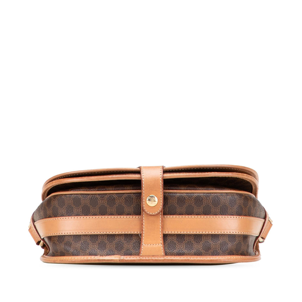 Celine Macadam Coated Canvas Crossbody