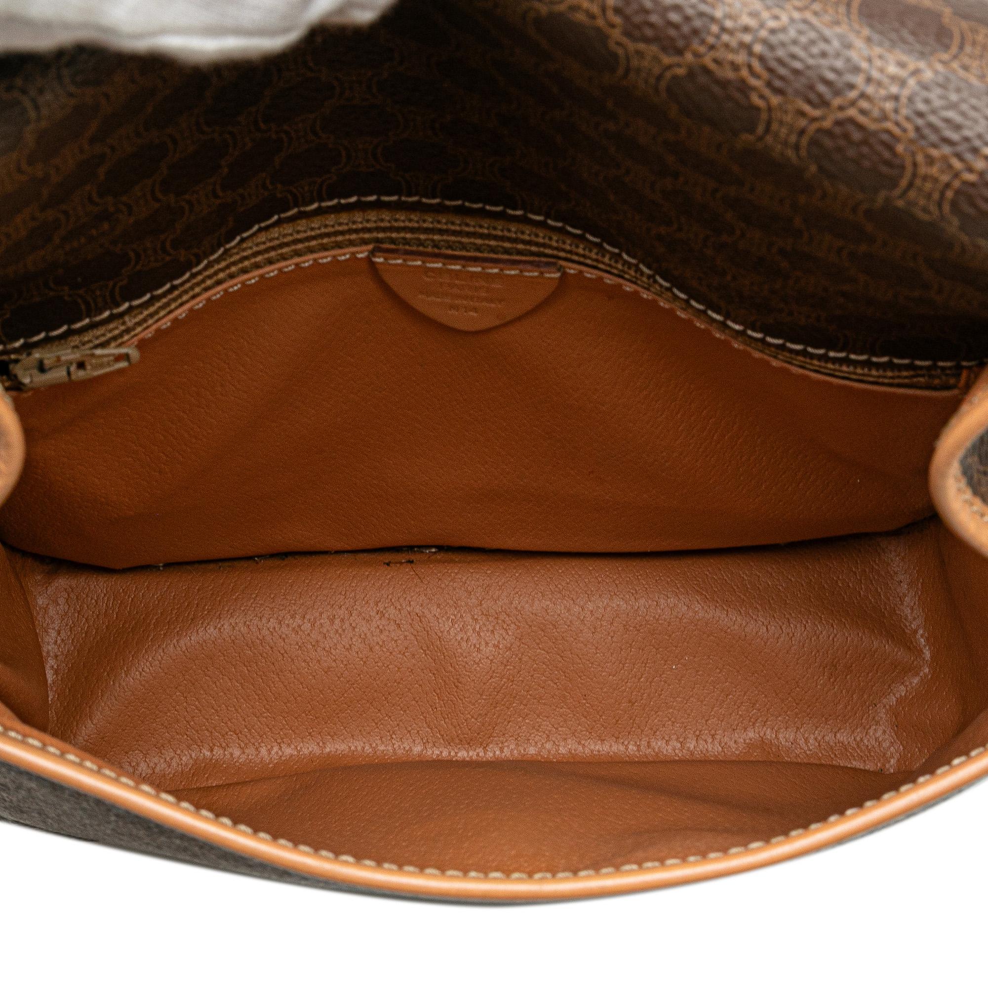 Celine Macadam Coated Canvas Crossbody