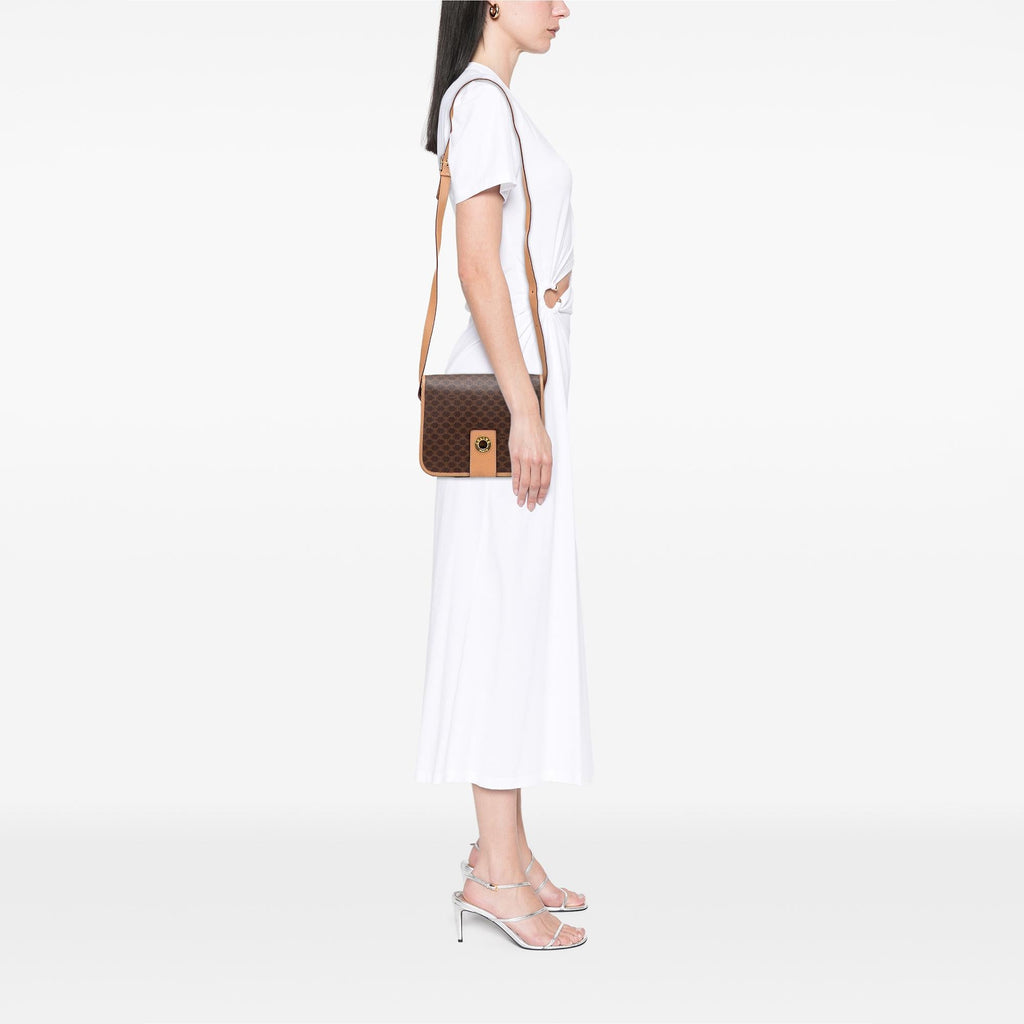 Celine Macadam Coated Canvas Crossbody