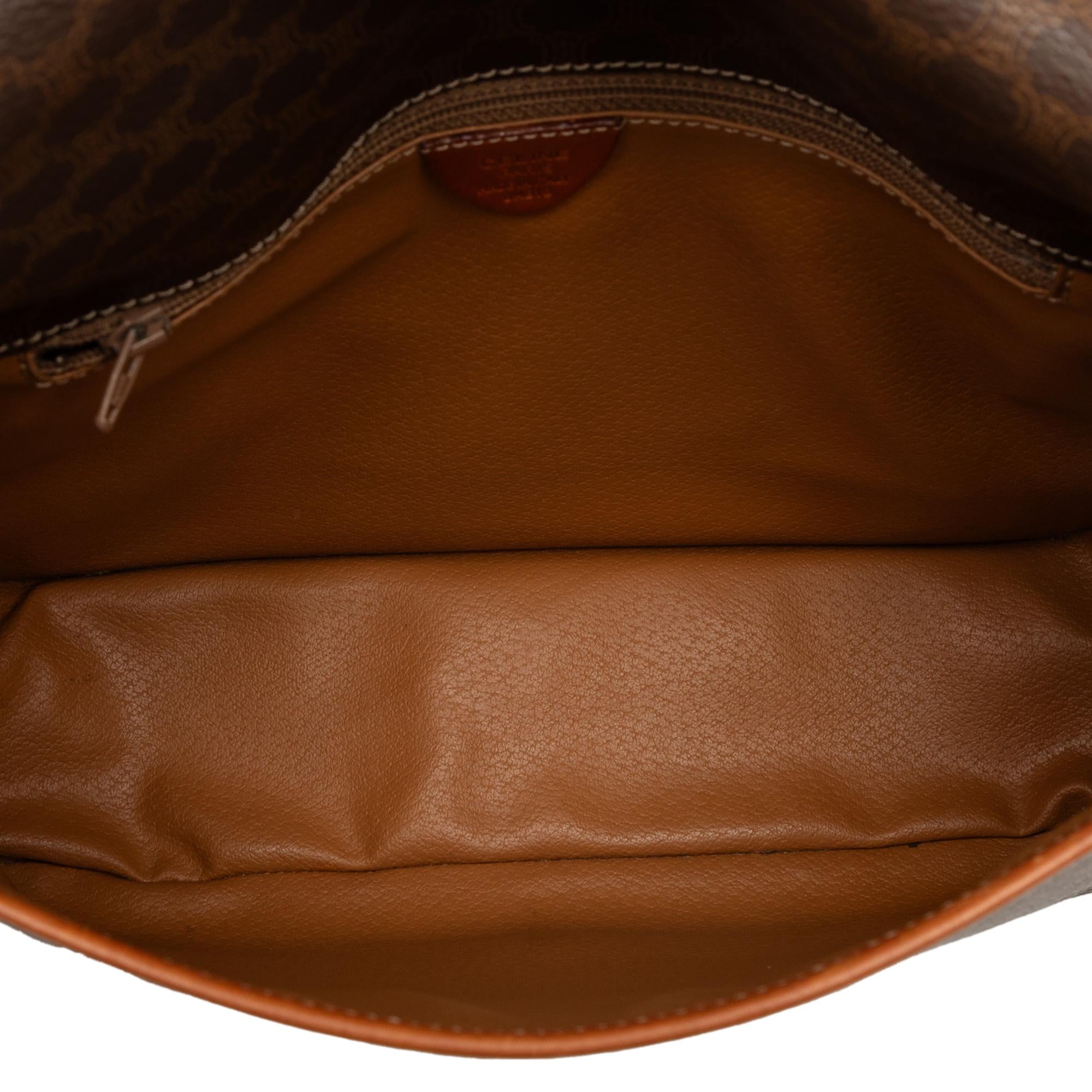 Celine Macadam Coated Canvas Crossbody