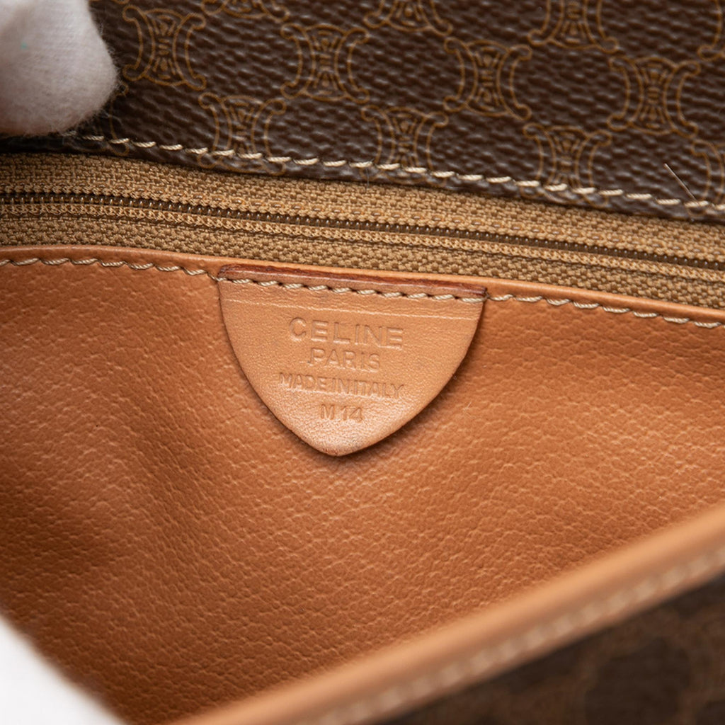 Celine Macadam Coated Canvas Crossbody