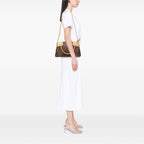 Celine Macadam Coated Canvas Dome Satchel