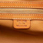 Celine Macadam Coated Canvas Handbag