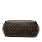 Celine Macadam Coated Canvas Handbag