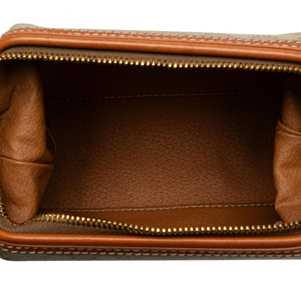 Celine Macadam Coated Canvas Pouch