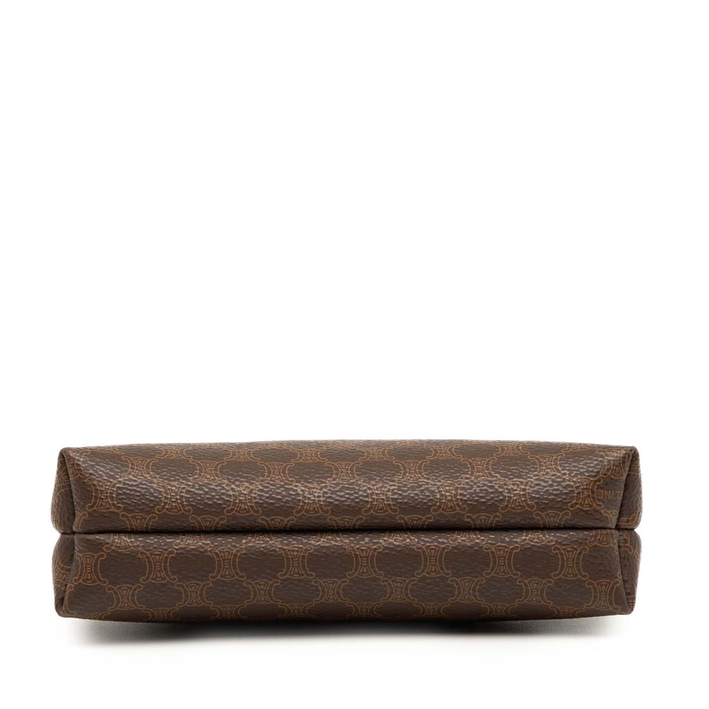 Celine Macadam Coated Canvas Pouch