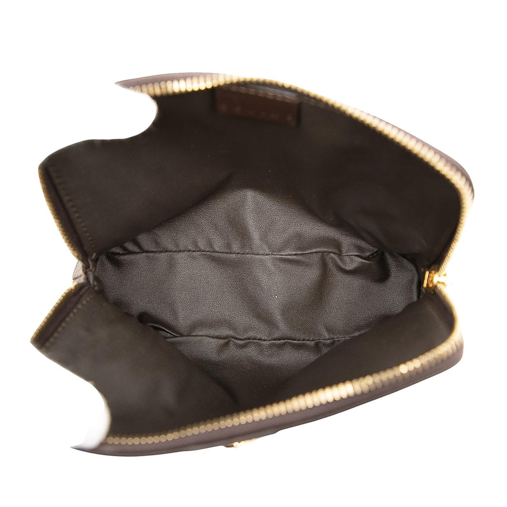 Celine Macadam Coated Canvas Pouch