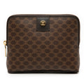 Celine Macadam Coated Canvas Pouch