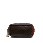 Celine Macadam Coated Canvas Shoulder Bag