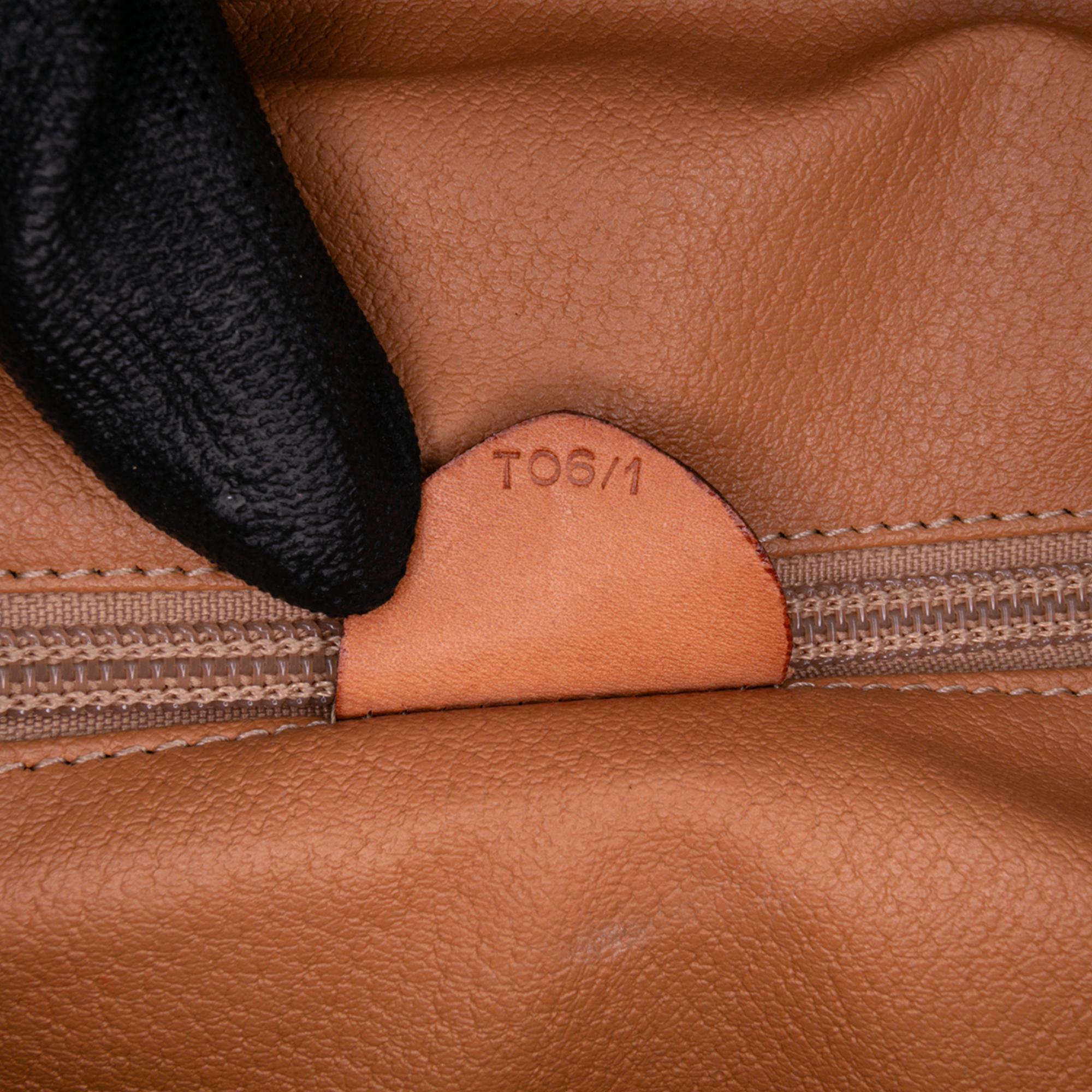 Celine Macadam Coated Canvas Shoulder Bag