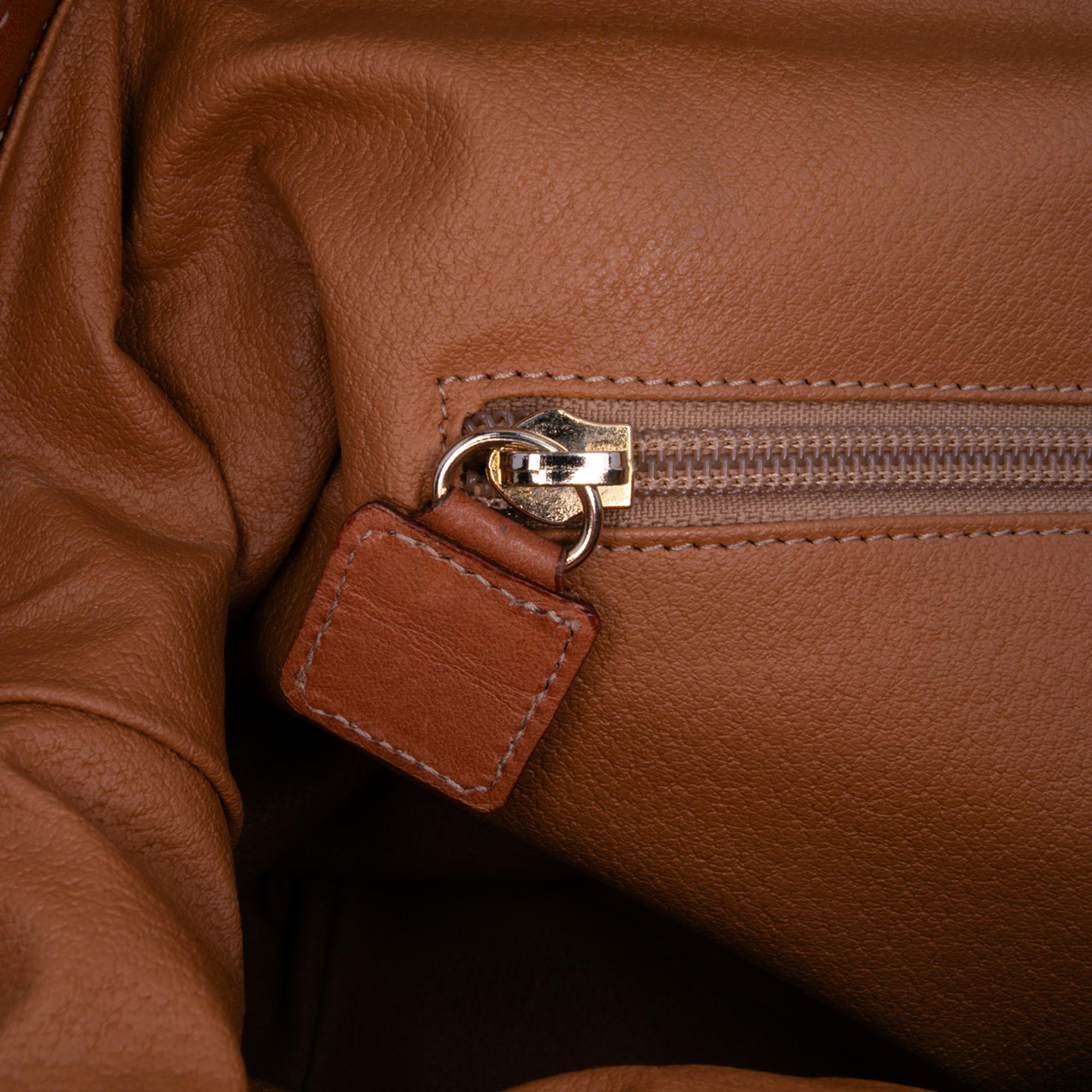 Celine Macadam Coated Canvas Shoulder Bag