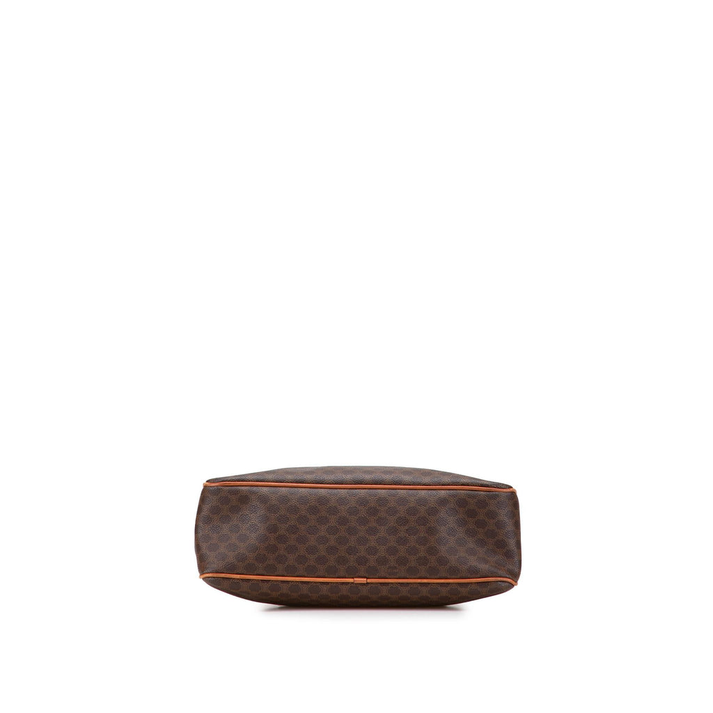 Celine Macadam Coated Canvas Shoulder Bag