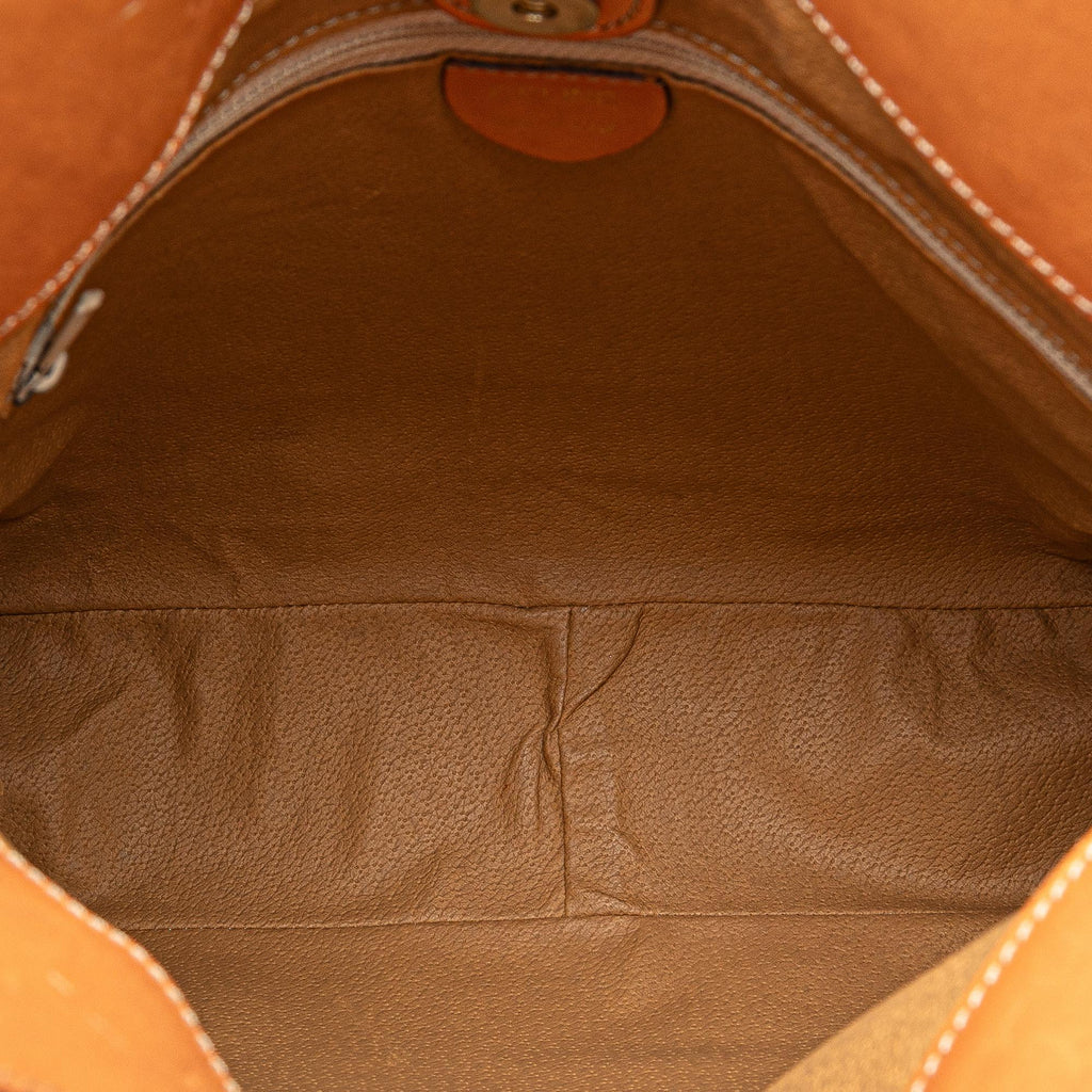 Celine Macadam Coated Canvas Shoulder Bag