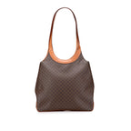 Celine Macadam Coated Canvas Shoulder Bag