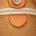 Celine Macadam Coated Canvas Shoulder Bag