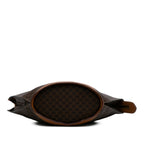 Celine Macadam Coated Canvas Shoulder Bag